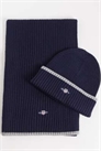 Подарочный набор из шапки и шарфа с логотипом Essential Shield артикул 153711974