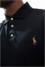 Поло с логотипом из хлопка Пима, индивидуальный крой артикул 140859039