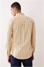 Рубашка в полоску с длинными рукавами артикул 148251620