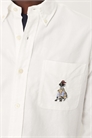 Рубашка-оксфорд с индивидуальным кроем и вышивкой в виде лабрадора артикул 148371211