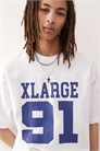 Футболка с крупным логотипом и цифрой 91 артикул 142998267