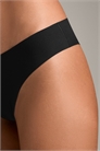 3 пары трусиков-бриликов бразильского кроя из невидимой смесовой ткани с полиамидом артикул 155574210