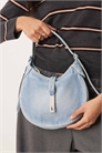 Сумка через плечо ID mini из денима артикул 153249346