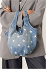 Мини-сумка с принтом в виде звёзд артикул 153249350