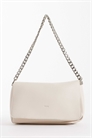 Сумка с клапаном и цепочкой через плечо артикул 154692706