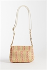Сумка через плечо с плетеным узором в виде ананаса артикул 155394039