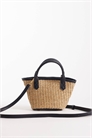 Мини-сумка из соломы с ремнем через плечо артикул 154692721
