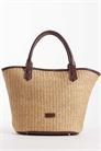 Средняя сумка-тоут из соломы с ремнем через плечо артикул 154692720