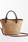 Средняя сумка-тоут из соломы с ремнем через плечо артикул 154692720