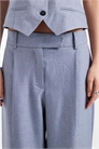 Брюки с широкими брючинами co-ord артикул 152906728