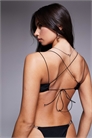 Топ бикини «Николь» с двойными бретелями и микро-отделкой в стиле 90-х артикул 152125763
