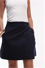 Мини-юбка из чистого хлопкового твила с запахом артикул 145751492