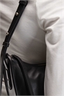 Сумка через плечо из кожи премиум-класса с регулируемым ремнем артикул 154340393