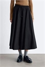 Юбка свободного кроя из миди-ткани артикул 150834001