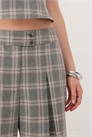 Брюки-кюлоты в клетку, сшитые на заказ co-ord артикул 143380270
