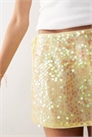 Мини-юбка с пайетками артикул 146144410