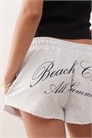 Шорты-микроджоггеры с пляжным принтом артикул 143375684