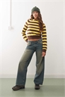 Худи в полоску артикул 151091794