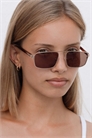 Солнцезащитные очки «Авиатор» прямоугольной формы от Billie артикул 140889462