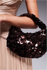 Сумка через плечо с пайетками артикул 147405755