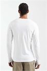 Футболка с длинным рукавом из эластичного трикотажа артикул 151185576