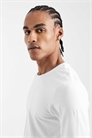 Футболка с длинным рукавом из эластичного трикотажа артикул 151185576