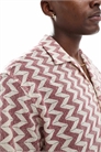 Рубашка с текстурным принтом артикул 146698000
