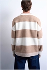 Футболка с полосками и круглым вырезом, прямой крой артикул 142120970