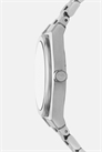Часы из нержавеющей стали с тремя стрелками и датой, серебристого цвета артикул 142298510