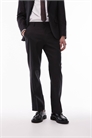 Узкие брюки из смесовой ткани с долей льна артикул 140854502
