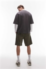 Шорты из вымытого хлопка типа «чино» артикул 140701771