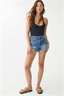 Шорты из рваного денима D75 артикул 151274692