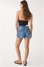 Шорты из рваного денима D75 артикул 151274692