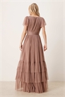 Макси-платье с рукавами-крылышками от Bridesmaid Madison артикул 154401416