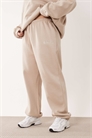 Джоггеры с манжетами из смесовой ткани с добавлением хлопка артикул 152703380
