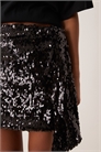 Черная мини-юбка артикул 148232779