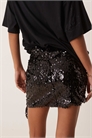 Черная мини-юбка артикул 148232779