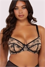 Бюстгальтер-балконет Olivia с контрастной вышивкой артикул 151831966