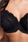 Бюстгальтер с глубоким вырезом из сексуального кружева, без наполнителя артикул 141708706