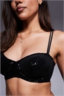 Бюстгальтер с косточками и открытой спинкой «Бри» с пайетками и более полным обхватом груди артикул 149438950