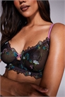 Бюстгальтер с косточками и цветочной вышивкой «Fuller Bust Jamie» с атласной окантовкой артикул 149315900
