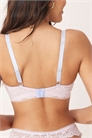 Бюстгальтер с косточками и кружевом «Стиви» для полных грудей с контрастной отделкой артикул 141008659