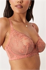 Бюстгальтер с косточками и блестящей вышивкой «Giselle» от Fuller Bust артикул 142878814