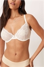 Бюстгальтер с косточками и кружевом «Аврора» с полным обхватом артикул 142402034