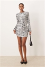 Мини-платье с длинными рукавами от Kimberley артикул 152624231