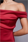 Мини-платье Bardot с открытыми плечами артикул 151525946