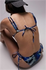 Бюстгальтер-треугольник для бикини в стиле «микс-энд-матч» с завязками артикул 132666995