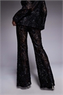 Брюки с расклешенными штанинами и кружевом co-ord артикул 145946663