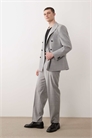 Брюки свободного кроя с зауженными штанинами артикул 154706720