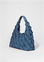 Плетеная джинсовая сумка артикул 1255043001